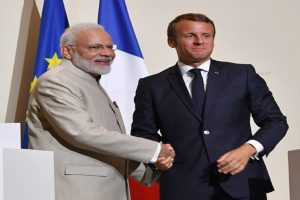 Phone-conversation-between-PM-Modi-and-Macron-bilateral-and-global-issues-discussed!
