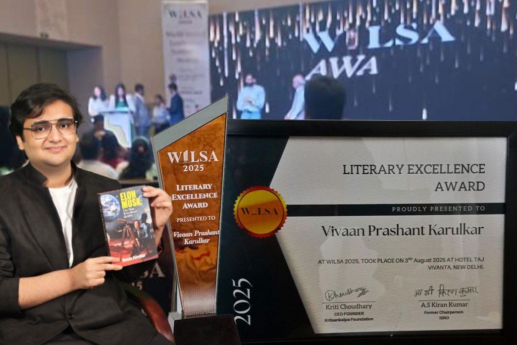 IIT पटना द्वारा ‘साहित्यिक उत्कृष्टता’ सम्मान से नवाजे गए विवान कारुलकर!