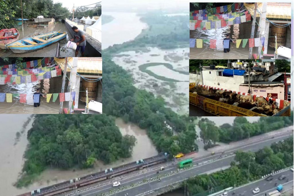 दिल्ली में जलस्तर घटा, यमुना खतरे से ऊपर; बाढ़ से हालात गंभीर!