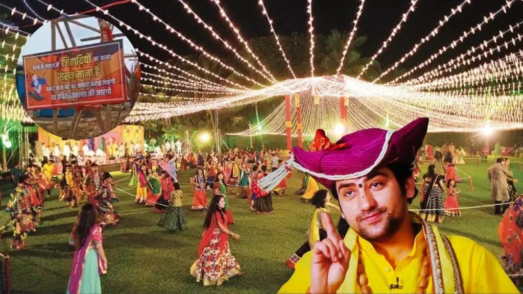 गरबा विवाद पर धीरेंद्र कृष्ण शास्त्री का बड़ा बयान,” मुख्य द्वार पर गोमूत्र रखा जाना चाहिए।”