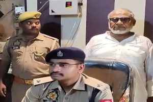 Ghazipur-Nagar-Panchayat-Chairman-Riyaz-Ansari-associated-with-Mukhtar-Ansari-gang-arrested!