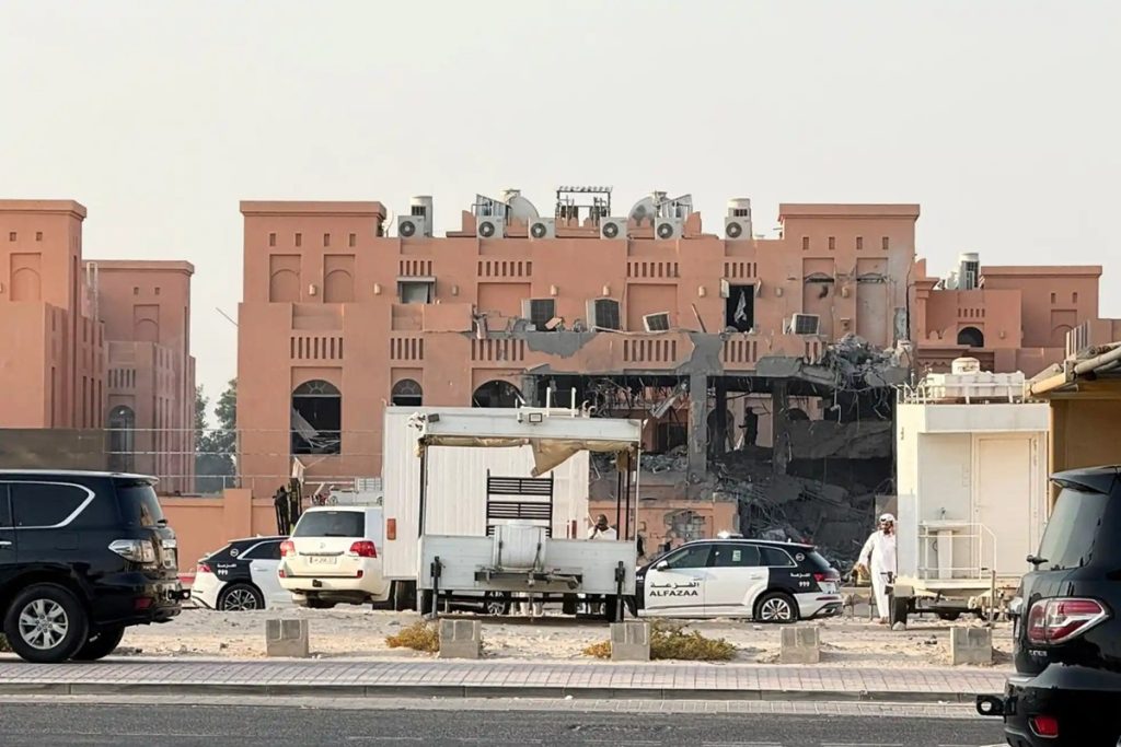 कतर के दोहा पर इजरायल का हवाई हमला!