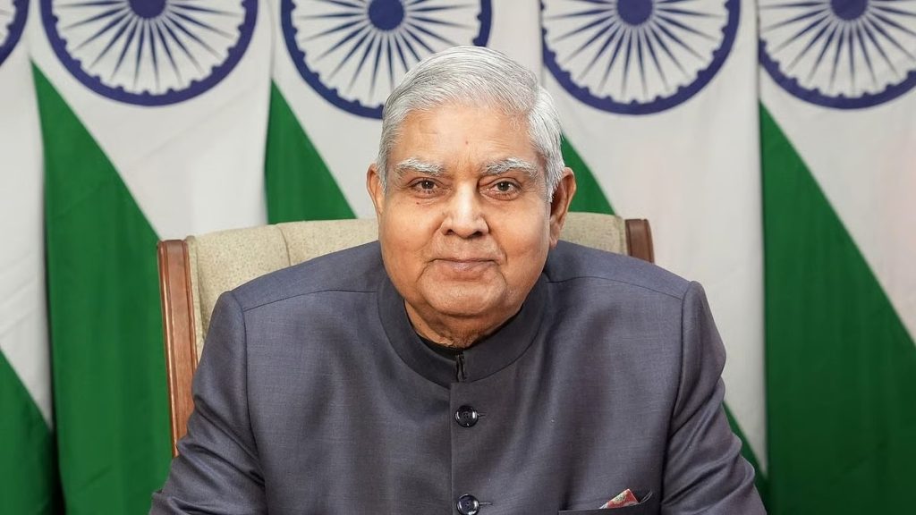 पूर्व उपराष्ट्रपति जगदीप धनखड़ स्वास्थ्य कारणों से सक्रिय राजनीति से दूर!
