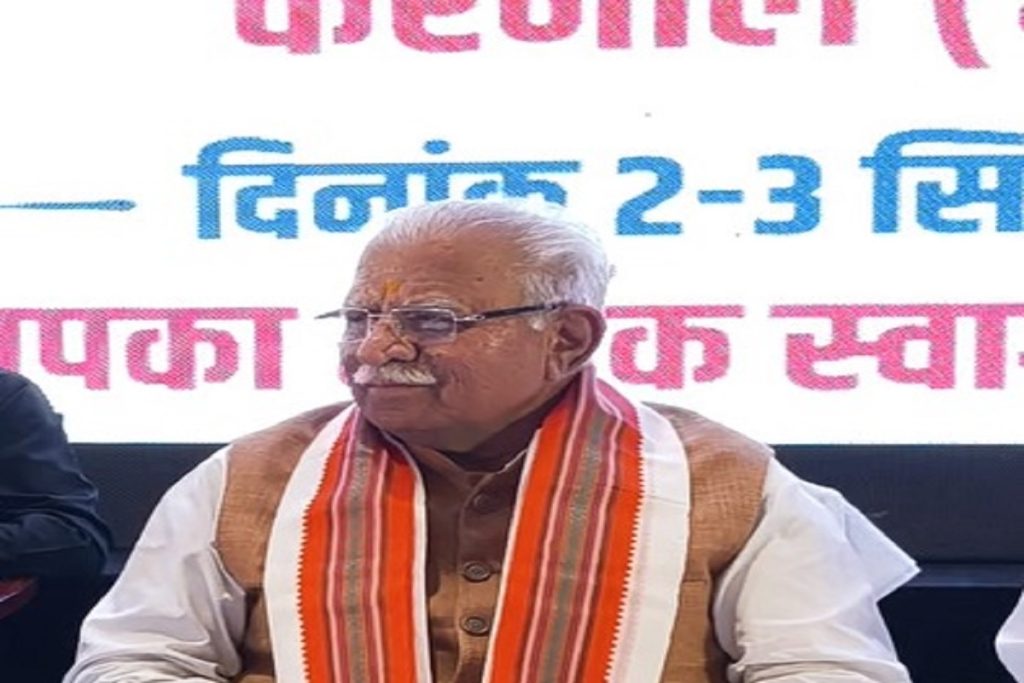मनोहर लाल चिंतित, गुरुग्राम जलभराव और पंजाब-जम्मू को 5 करोड़ सहायता!
