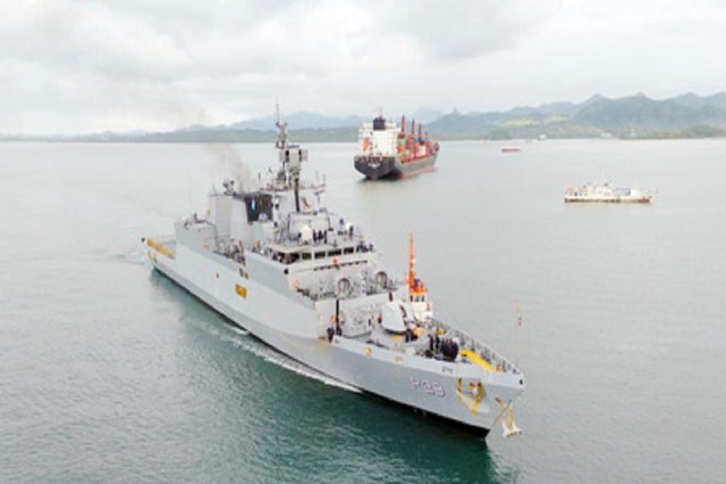 फिजी में नौसेना का आईएनएस कदमत, फिजी नौसेना के साथ गतिविधियों में शामिल!