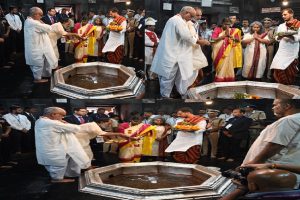 President-Draupadi-Murmu-performed-Pind-Daan-on-Pitru-Paksha-in-Gaya!