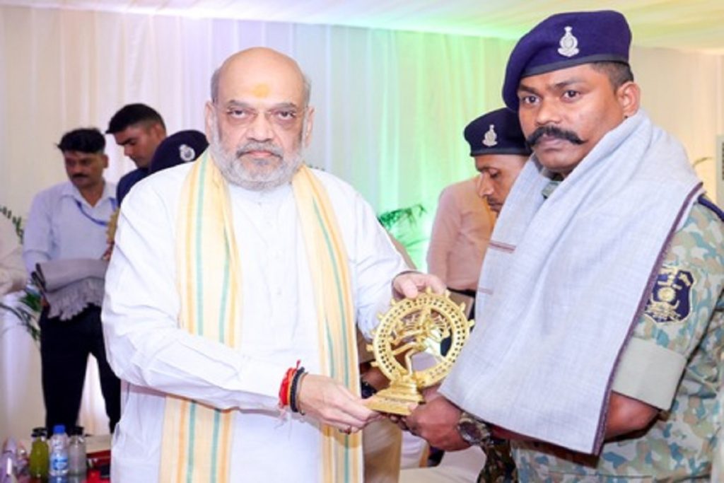 केंद्रीय गृह मंत्री अमित शाह ने ‘ऑपरेशन ब्लैक फॉरेस्ट’ वीरों को सम्मानित!