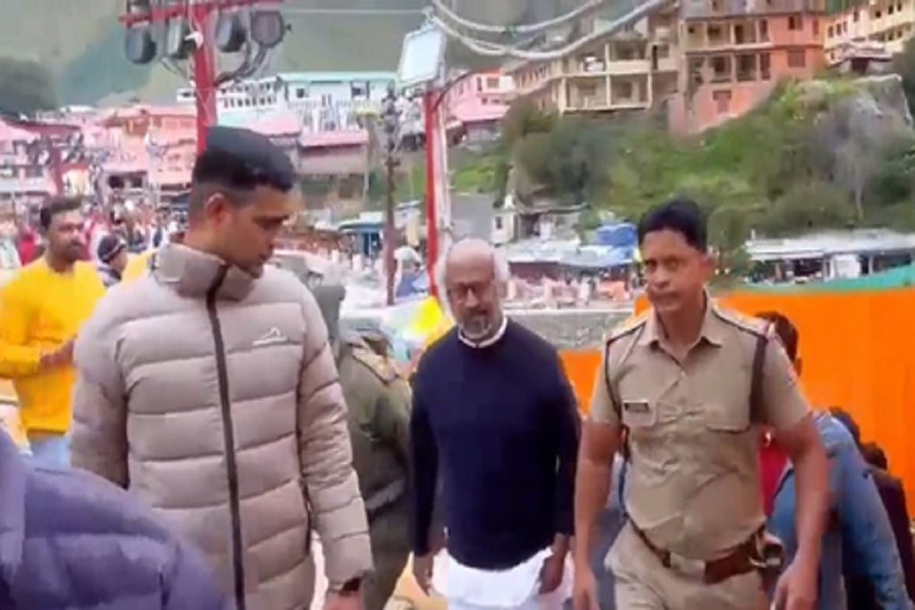 उत्तराखंड में सुपरस्टार रजनीकांत की आध्यात्मिक यात्रा, बद्रीनाथ धाम में किए दर्शन!