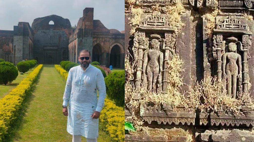 TMC सांसद यूसुफ पठान की “आदिना मस्जिद” यात्रा की, लेकीन यह तो आदिनाथ मंदिर !