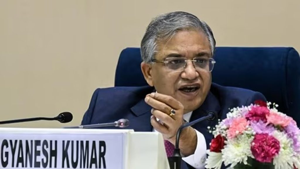 “हिंसा के लिए ज़ीरो टॉलरेंस”: बिहार चुनाव से पहले मुख्य चुनाव आयुक्त ज्ञानेश कुमार का सख्त संदेश!