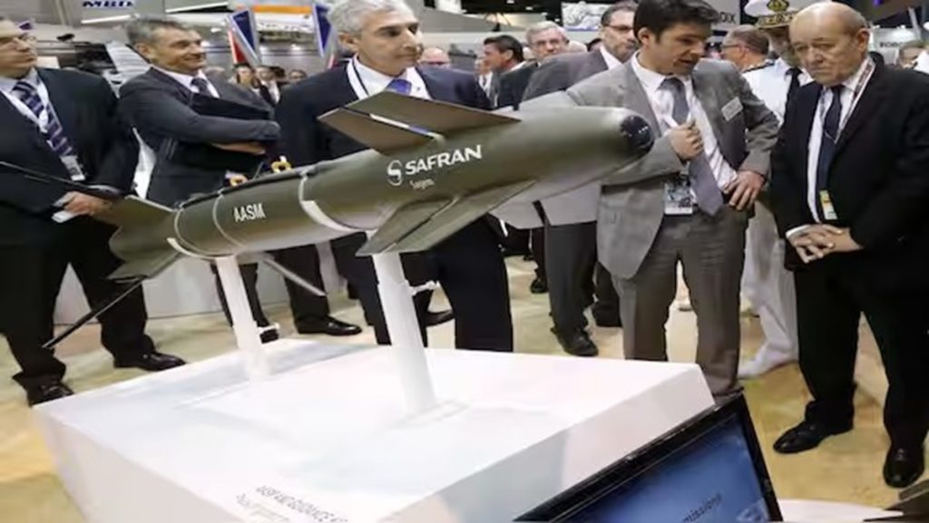 भारत फ्रांस के साथ मिलकर हैमर मिसाइलें करेगा विकसित
