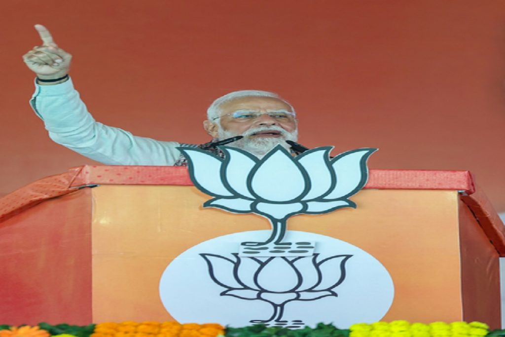 बिहार चुनाव के पहले चरण में एनडीए को भारी बढ़त: पीएम मोदी!