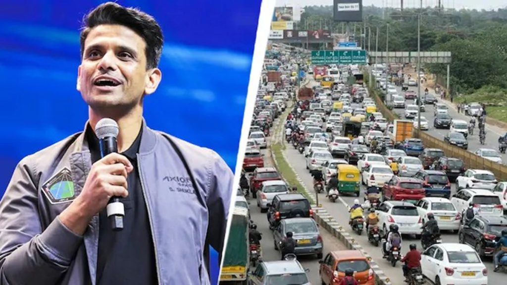 “बेंगलुरु के ट्रैफिक में घूमने से ज़्यादा आसान है स्पेस में घूमना”