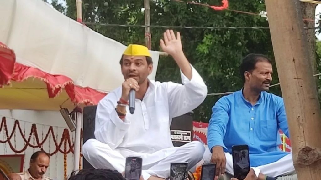 ‘मेरे दुश्मन मुझे मरवा भी सकते हैं’: तेजप्रताप यादव की जान को खतरा