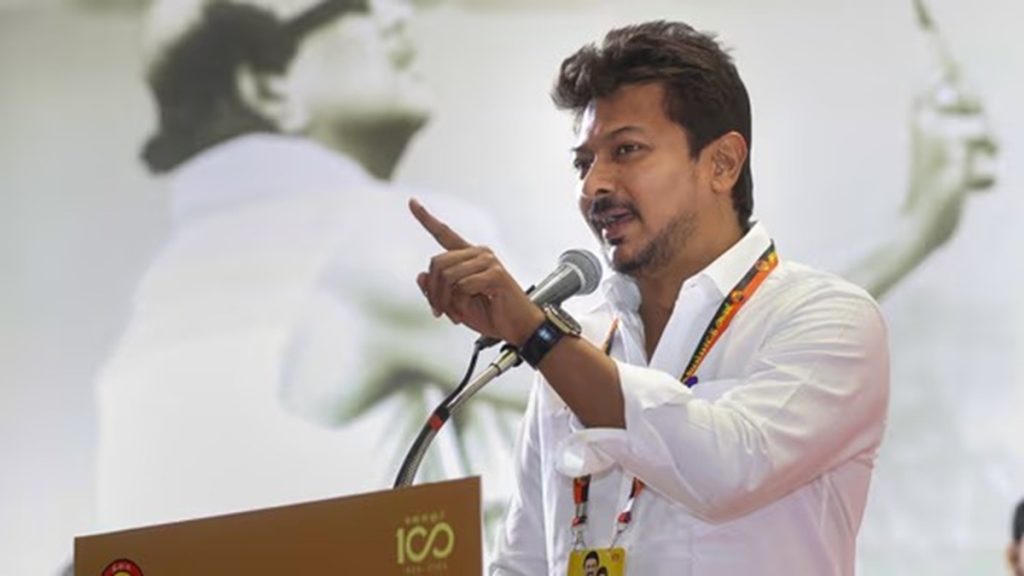 केंद्र ने हिंदी थोपने की कोशिश की, तो तमिलनाडु भाषा युद्ध के लिए तैयार : उदयनिधि स्टालिन