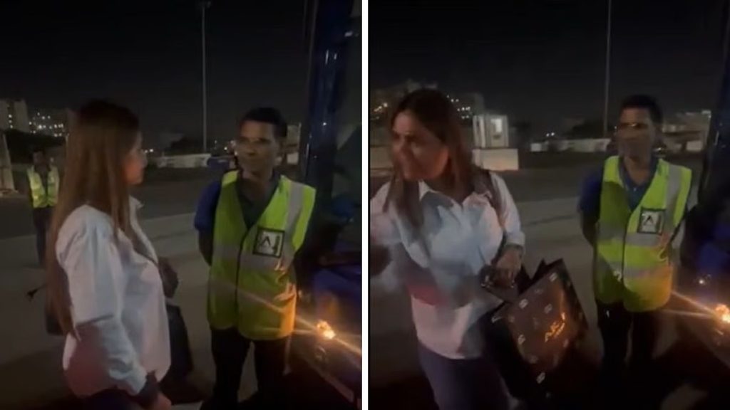 मुंबई एयरपोर्ट पर इंडिगो स्टाफ द्वारा उत्पीड़न; भाजपा अल्पसंख्यक नेता नाज़िया इलाही खान का वीडियो वायरल