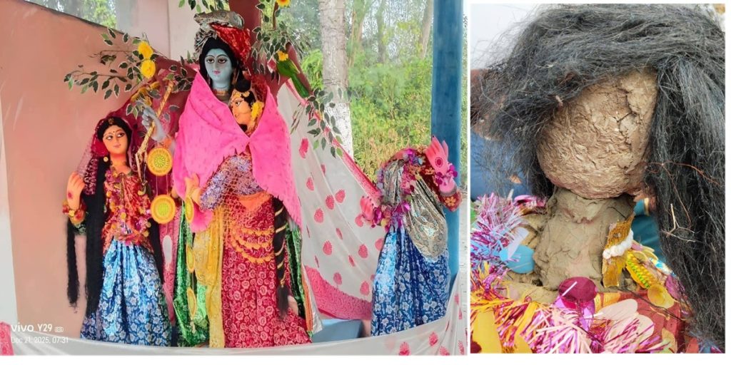 पश्चिम बंगाल: मां काली प्रतिमा को किया खंडित, पुलिस कह रही ‘हल्का सा नुकसान’ हुआ