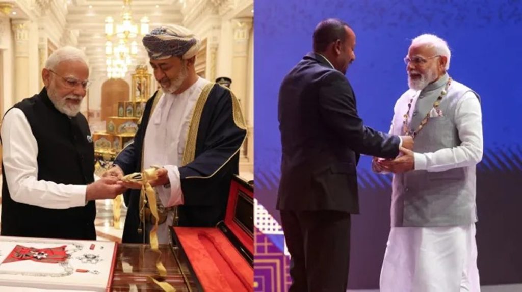 पीएम मोदी के सीने पर सजा एक और सर्वोच्च नागरी सम्मान, इथोपिया के बाद ओमान ने किया सत्कार