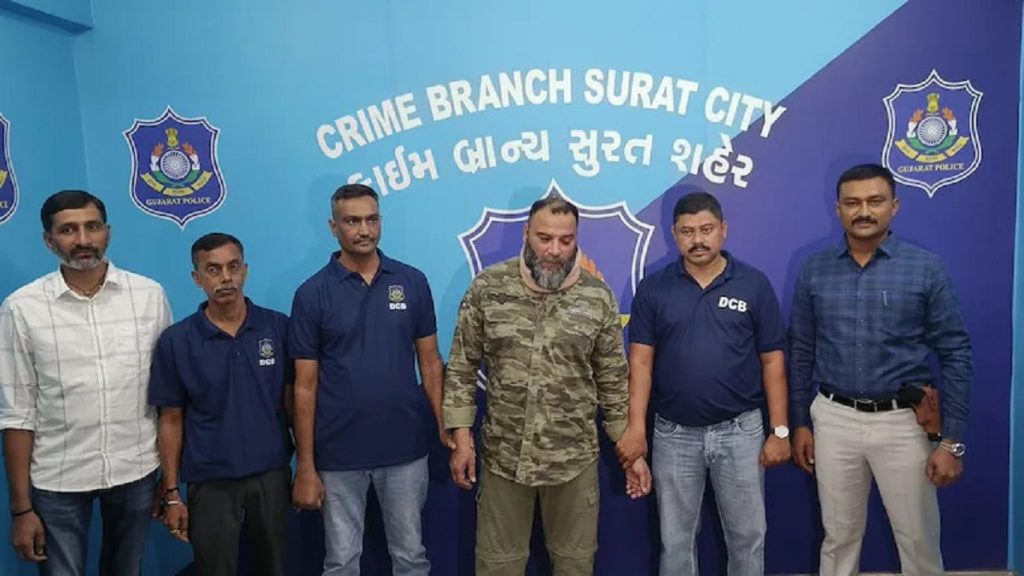 सूरत में भोपाल के कुख्यात ईरानी डेरा का सरगना ‘रहमान डकैत’ गिरफ्तार