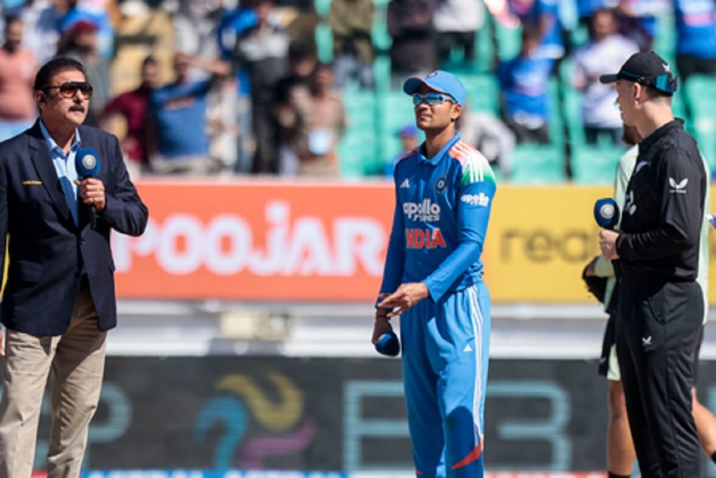 भारत बनाम न्यूजीलैंड वनडे: दोनों टीमों में एक-एक बदलाव, कीवी डेब्यू!