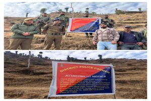 Jammu and Kashmir-Poonch police have attached the property of a terrorist handler based in Pakistan!