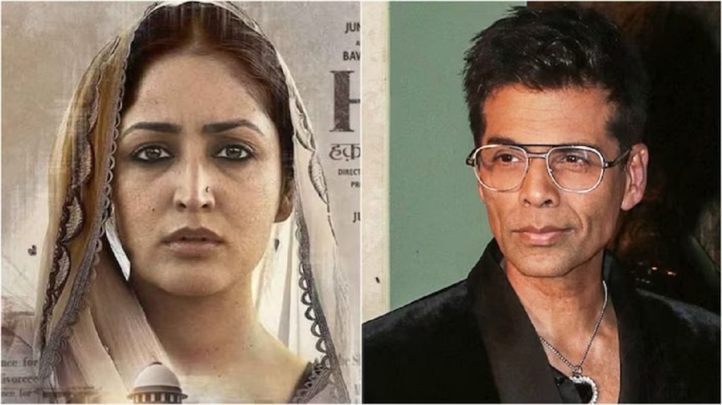 “यामी, मैं जीवन भर का फैन बन गया”, ‘हक़’ फिल्म से गदगद हुए करण जौहर