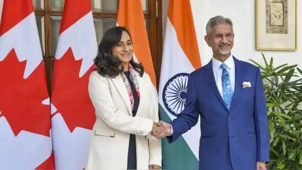 विदेश मंत्री एस जयशंकर और कनाडा की विदेश मंत्री अनीता आनंद के बीच सहयोग बढ़ाने पर चर्चा