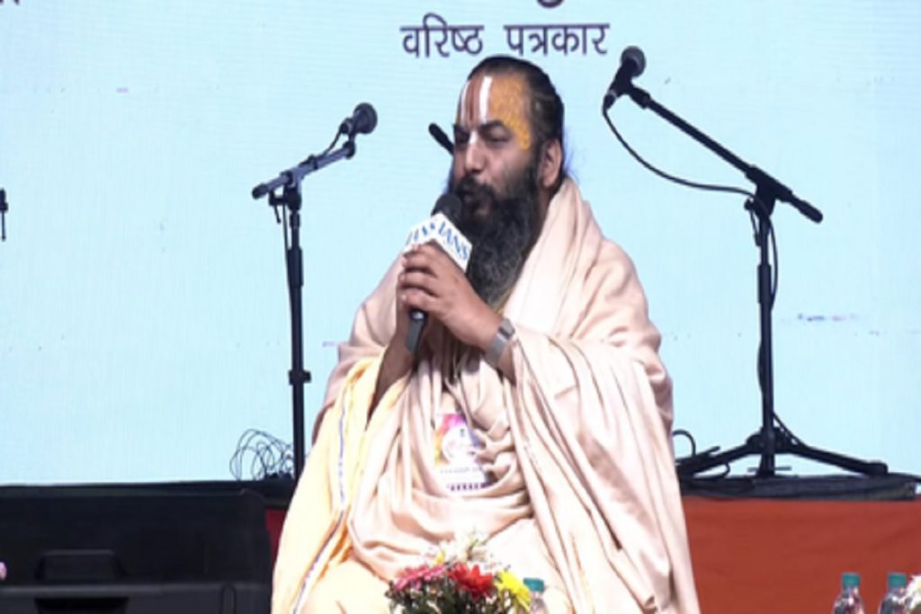 शब्दोत्सव 2026: ‘इतिहास’ शब्द भारत की देन, वेद जितना प्राचीन हमारा इतिहास- आचार्य मिथिलेश नंदिनी शरण!