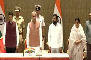 Sunetra-Pawar-has-become-the-new-Deputy-Chief-Minister-and-has-taken-the-oath-of-office-and-secrecy!