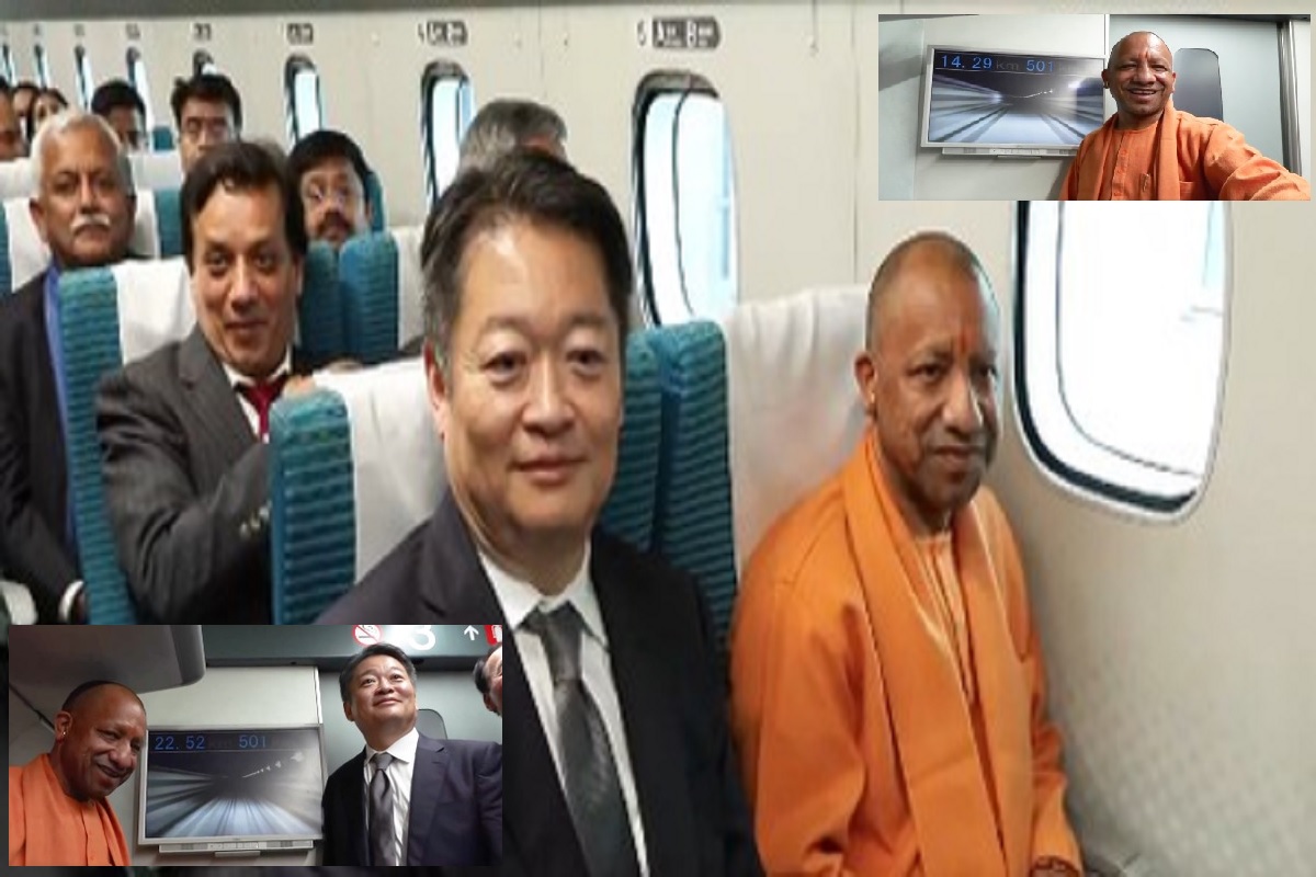 Cm Yogi Shares His Experience Of The Speed Of Japans Bullet Train