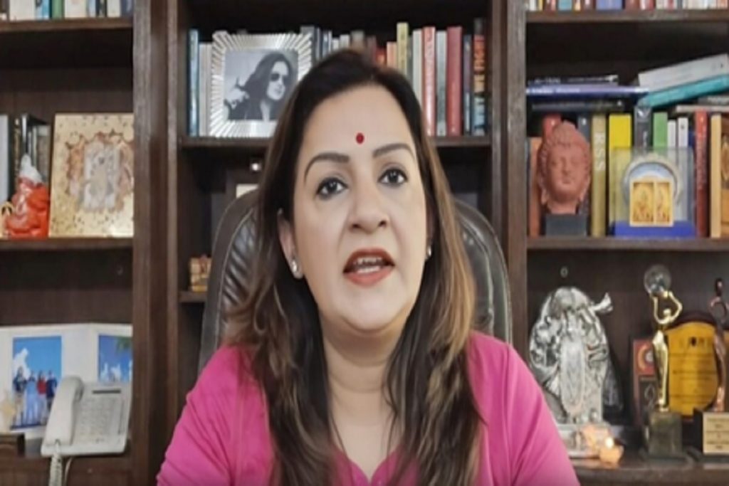 एआई समिट स्टॉल विवाद पर कार्रवाई की मांग: प्रियंका चतुर्वेदी!