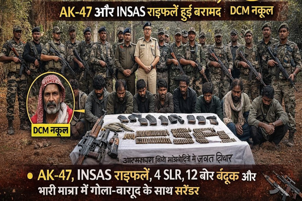 ओडिशा के कालाहांडी में DCM नकुल समेत 11 माओवादी ने किया आत्मसमर्पण​!