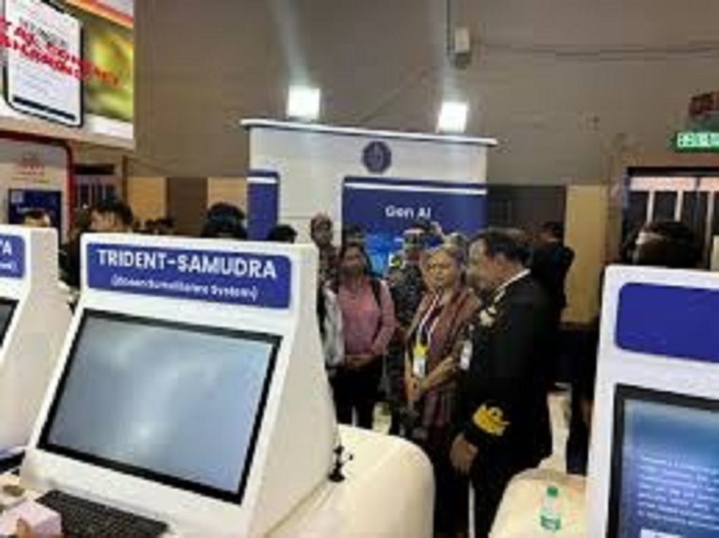 भारतीय नौसेना ने पेश किया एआई आधारित समुद्री निगरानी सिस्टम ‘ट्राइडेंट-समुद्रा’