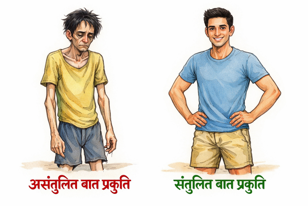 कैसे पहचाने वात असंतुलन के लक्षण, कैसे संतुलित करें वात प्रकृती ?