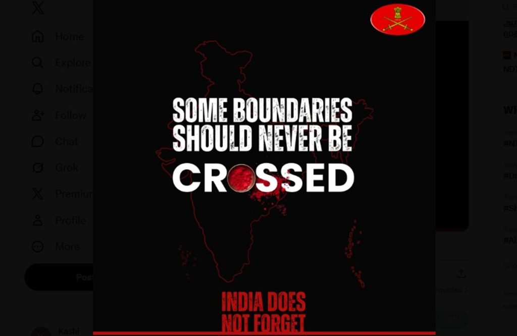 “जब इंसानियत की सीमाएं लांघी जाती हैं, तो जवाब निर्णायक होता है”