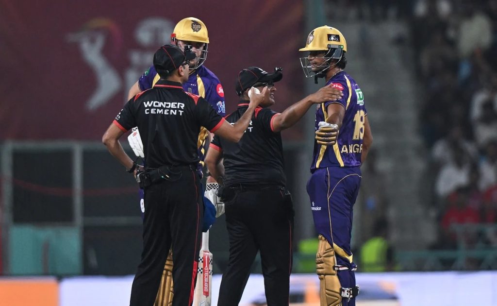 IPL 2026: अंगकृष रघुवंशी की मैच फीस पर लगा जुर्माना