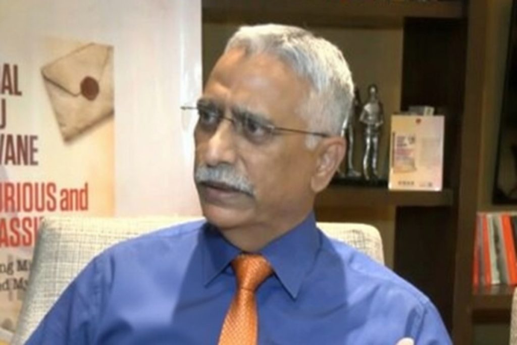 चीन सीमा सेना ने पीएलए को पीछे हटाया: मनोज मुकुंद नरवणे!