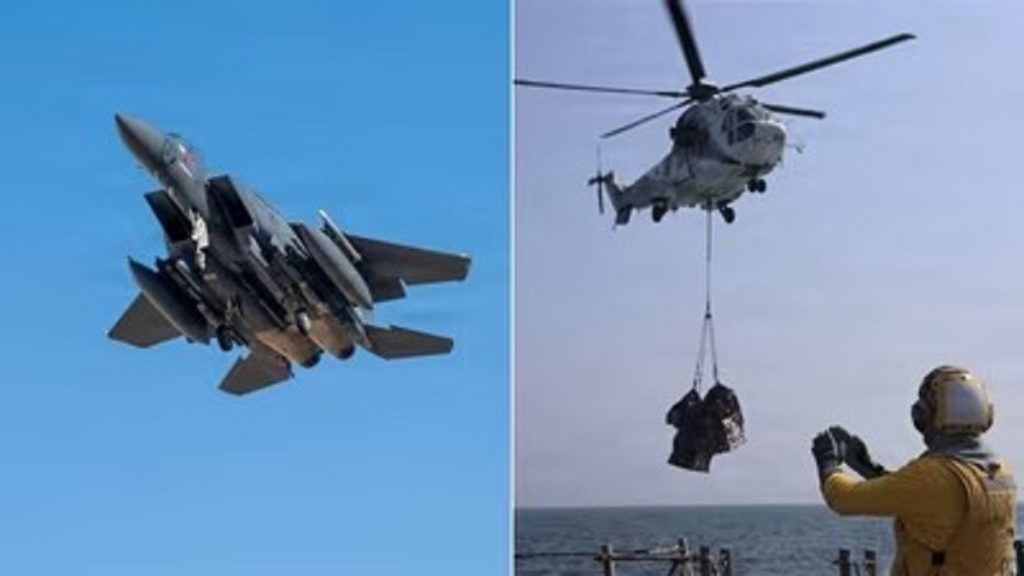 ईरान में अमेरिका ने बचाया गिराए गए F-15E का पायलट