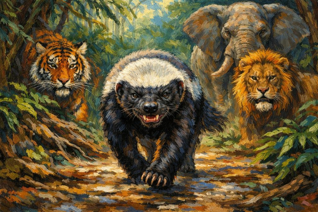 जंगल का गुंडा: हनी बैजर