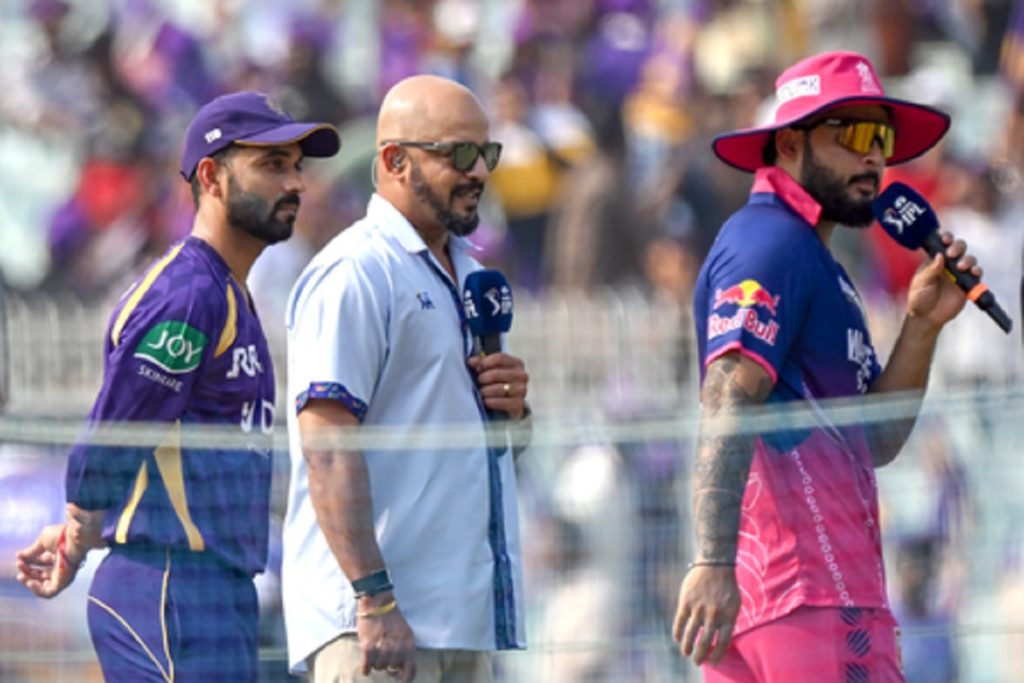 आईपीएल 2026: आरआर ने टॉस जीता, केकेआर पहली जीत की तलाश  