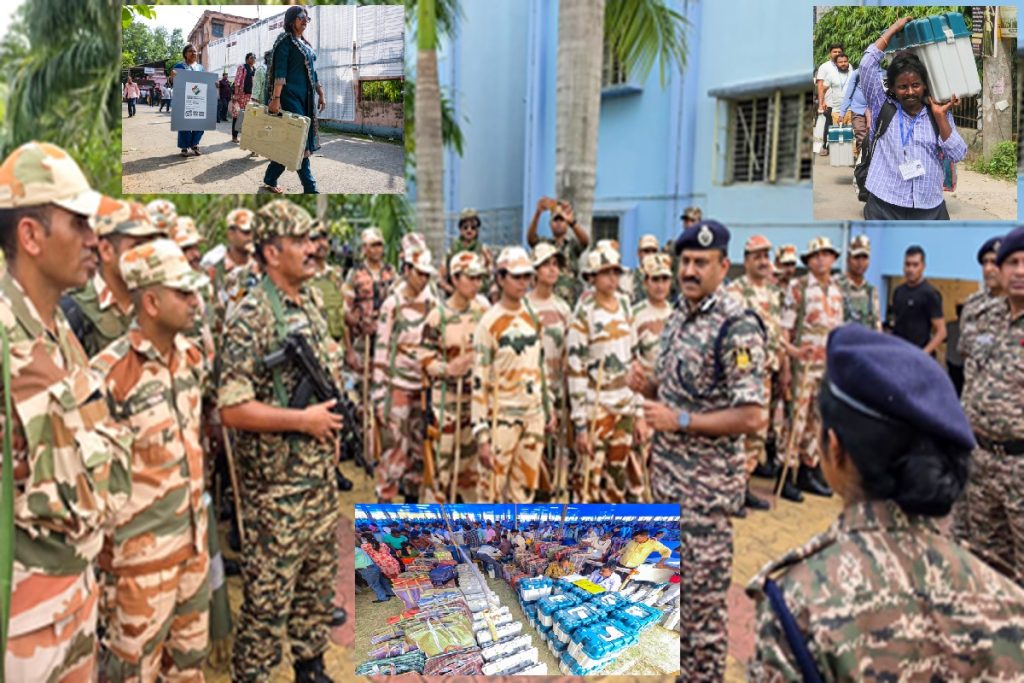 पश्चिम बंगाल पहले चरण के मतदान की तैयारी पूरी, कड़े सुरक्षा के बीच हाई-स्टेक मुकाबला!