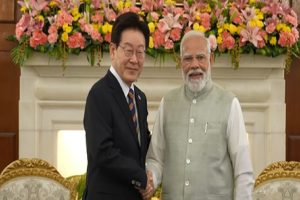Prime-Minister-Modi-and-South-Korean-President-Lee-Jae-myung-held-a-bilateral-meeting
