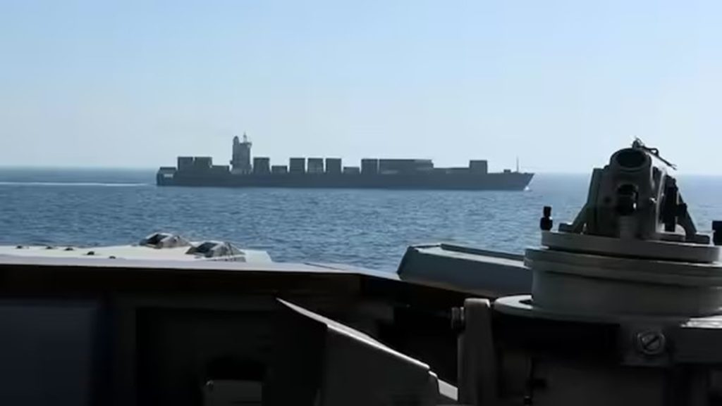 ईरान के जब्त जहाज पर चीन से लाए गए मिसाइल के केमिकल