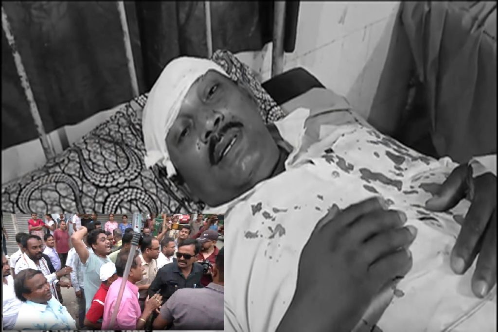 बंगाल चुनाव में हिंसा, दक्षिण 24 परगना भाजपा उम्मीदवार पर हमला! 