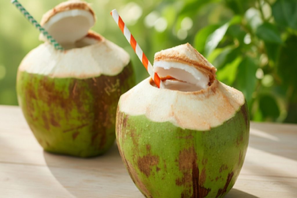 गर्मियों में नारियल पानी और सब्जा सीड्स क्यों सुपरड्रिंक, जानिए फायदे