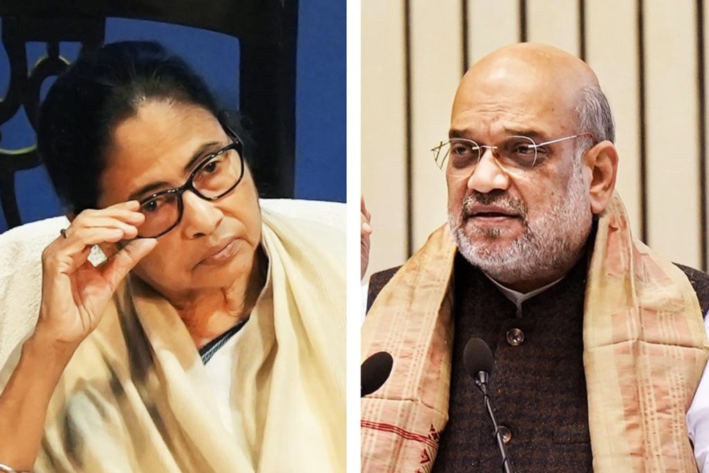 ‘आपके घर में आकर हराया’:अमित शाह का ममता बनर्जी पर तंज