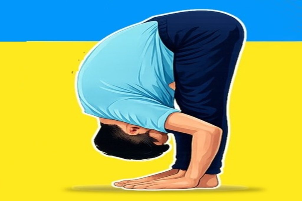 दिन भर थकान-तनाव, अकड़न और खराब पाचन? पादहस्तासन के पास है समाधान!