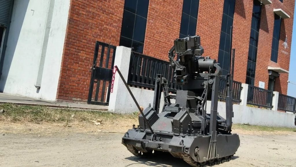 भारतीय सेना ने स्वदेशी ‘SGV-500 स्कॉर्पियन’ रोबोटिक कॉम्बैट सिस्टम का सफल परीक्षण किया