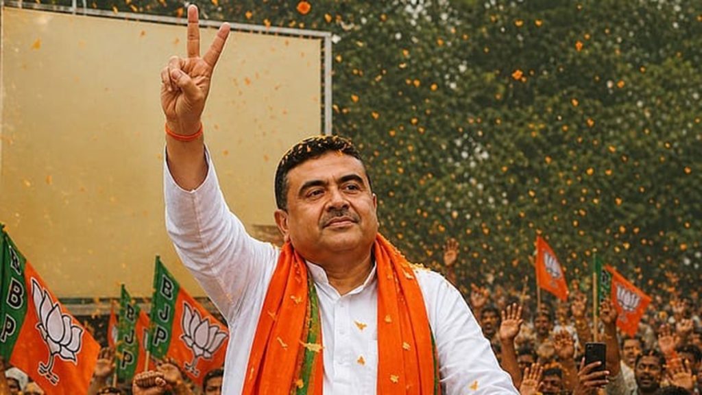 सुवेंदु अधिकारी होंगे पश्चिम बंगाल के नए मुख्यमंत्री, भाजपा विधायक दल ने चुना नेता