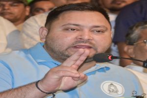 Tejashwi-targets-BJP-releases-video-on-social-media-stating-No-hearing-for-the-aggrieved-party